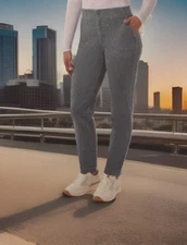 32 Degrees Ladies' Knit Twill Pant XL ,XXL Black ,Green ,Tan