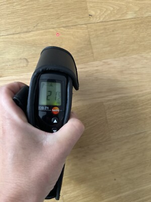 testo 830-T1 Infrarot-Thermometer Optik 10:1 -30 - +400 °C
