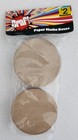 Set Of 2 Mini Round Paper Mache Boxes with Lids, Papier Mache, New, 7 cm by 4 cm