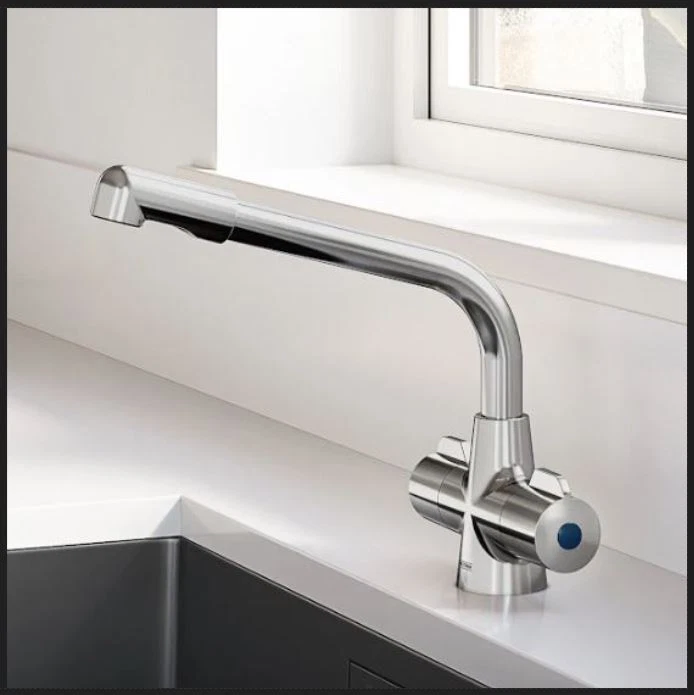 Bristan Kitchen Taps Promotion Deals Manhattan-Chrome-White-Brushed Nickel-WRAS - Image 2 of 4
