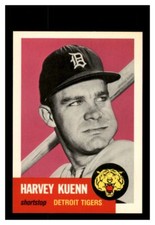 1991 Topps Archives 1953 #301 Harvey Kuenn Detroit Tigers NM-MT