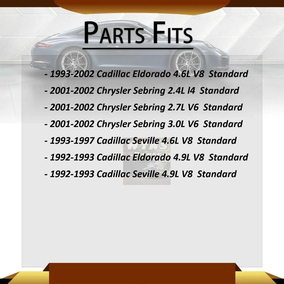 Подходит для передних противотуманных фар 2001 2002 Chrysler Sebring Hella - Изображение 2 из 4