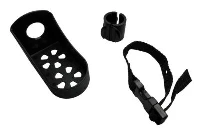 Doppel-Stockhalterung Gehstockhalter für 2 Stöcke Rollstuhl Rollator Rolko