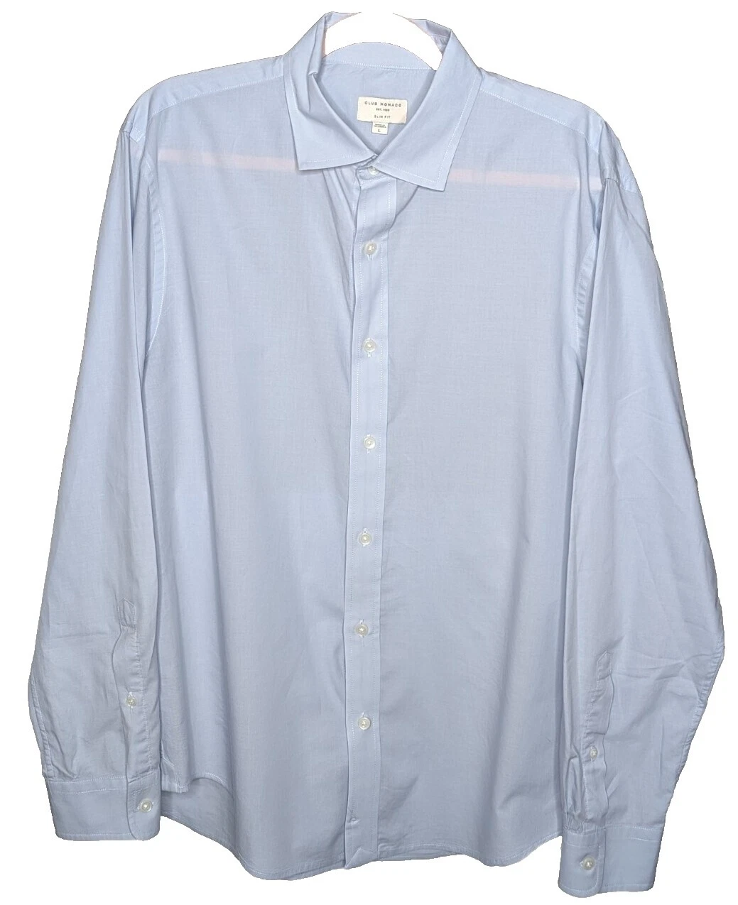 Club Monaco 纯色男士礼服衬衫