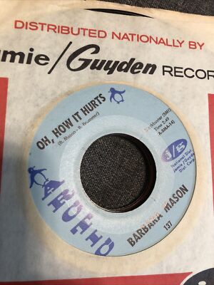 Barbara Mason Oh How it Hurts レコード origi BARBARA MASON Oh How It Hurts ARCTIC 45 R&B Northern Soul NM- | eBay