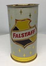 12 OZ FALSTAFF BEER FLAT TOP CAN from Omaha, NEBRASKA USBC # 62-14 NE