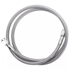 32 Inch Brake Line  Coated Stainless Goodridge USA Made Universal Fitment Harley