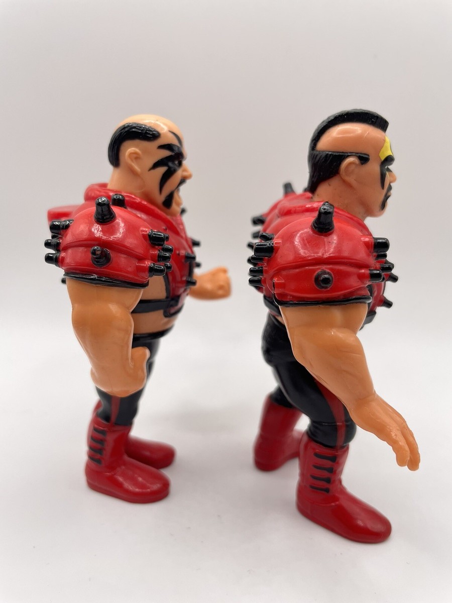 WWE WWF HASBRO LEGION OF DOOM THE ROAD WARRIORS WRESTLING FIGURES