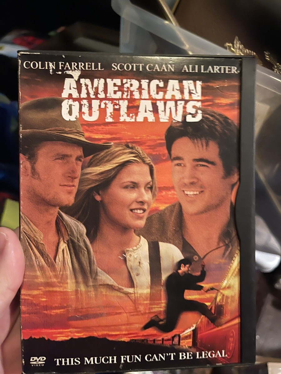 American Outlaws DVD Colin Farrell Snap Case