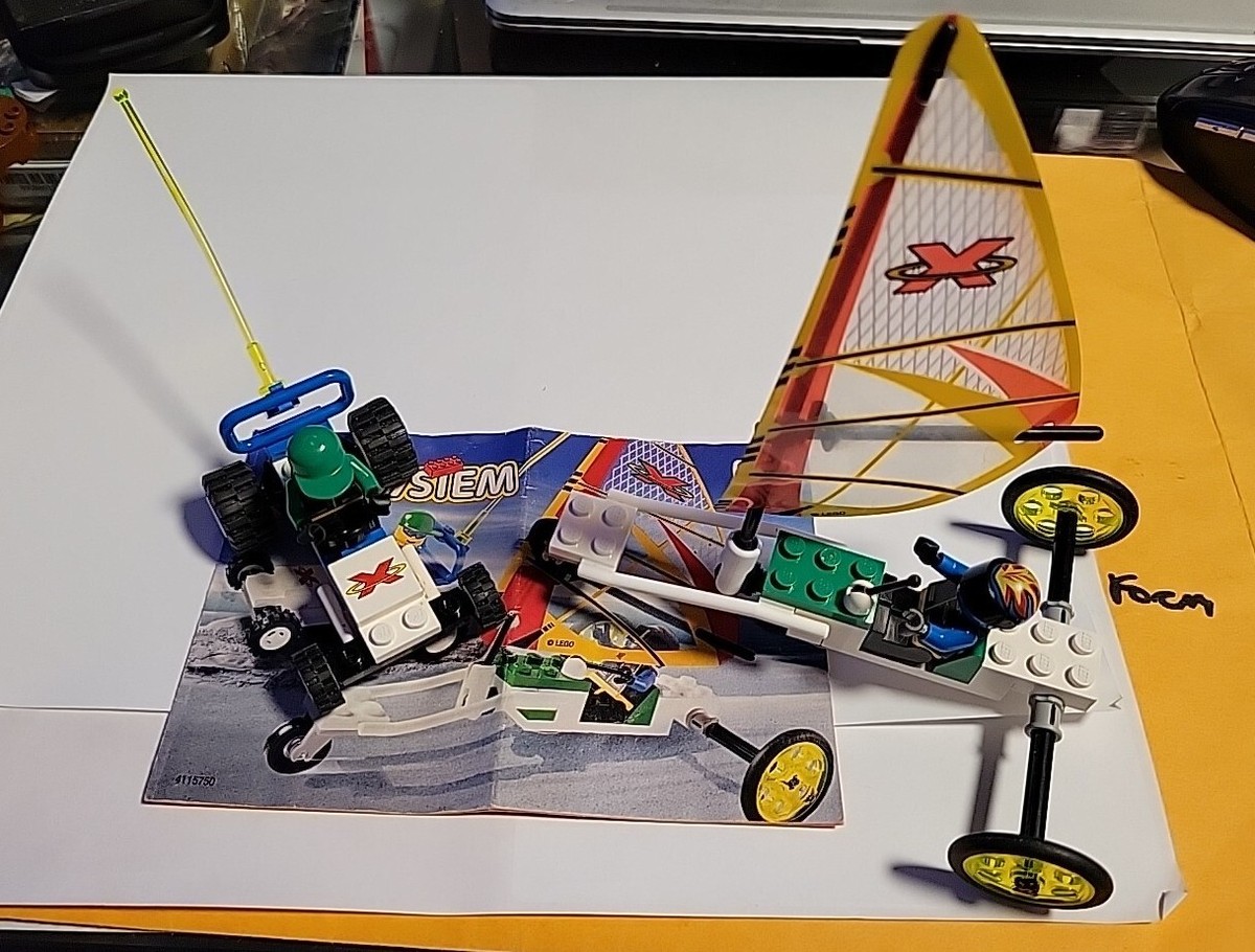 Lego 6572 Town Extreme Team WIND RUNNERS 100% Complete With Manual