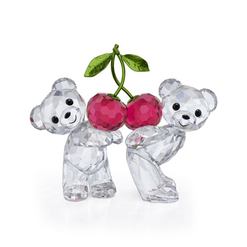 Swarovski Crystal Kris Bear Always Together Figurine Decoration, Red, 5675393 - Picture 1 of 1