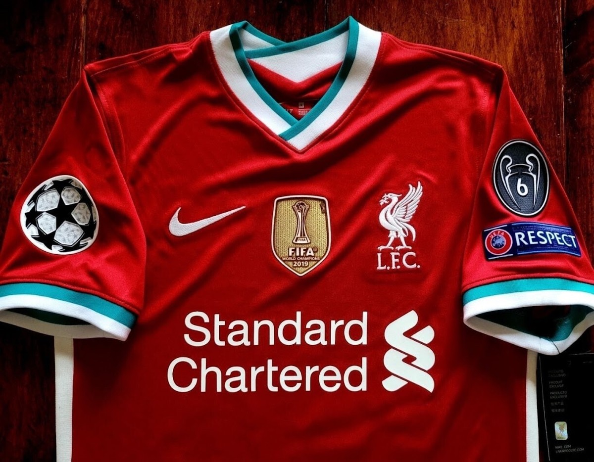 2020/21 Nike Liverpool #11 M.SALAH Home Stadium Soccer Jersey | eBay