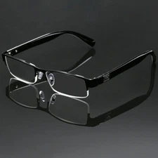 Men's Women Clear Lens Reading Eye Glasses Fashion Readers 1.25 1.50 1.75 2.00