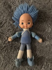 VINTAGE 1983 Rainbow Brite Buddy Blue Doll No Clothes No Accessories Hallmark