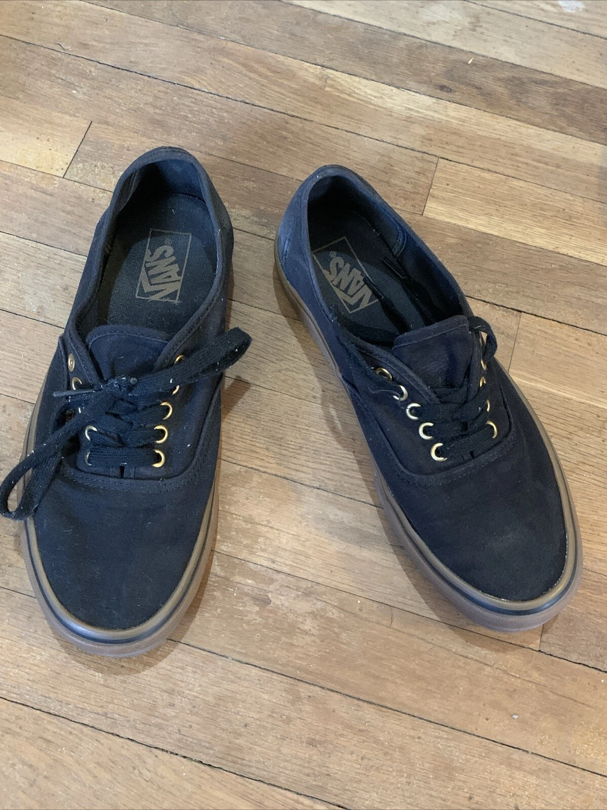 Sneakers skater VANS uomo taglia 9 5 (donna 11) nere stringate