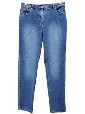 Ann Taylor Jeans Slim Fit 100 Cotton Blue Denim Jeans Size 10R