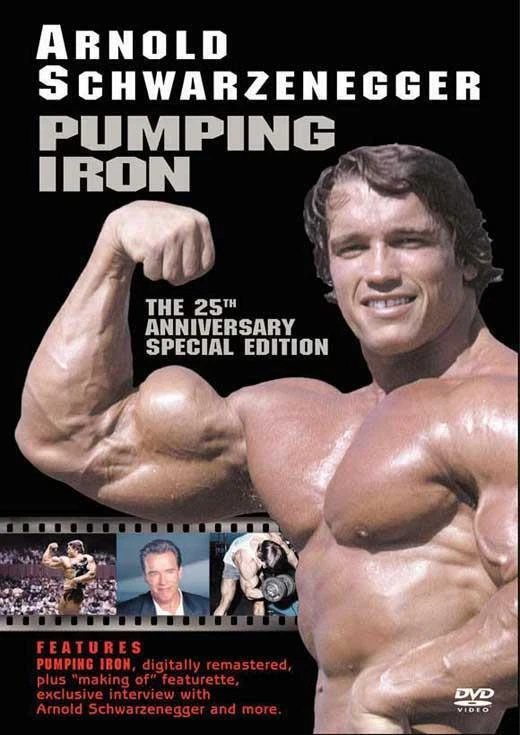 PUMPING IRON Movie POSTER 11 x 17 Arnold Schwarzenegger Lou