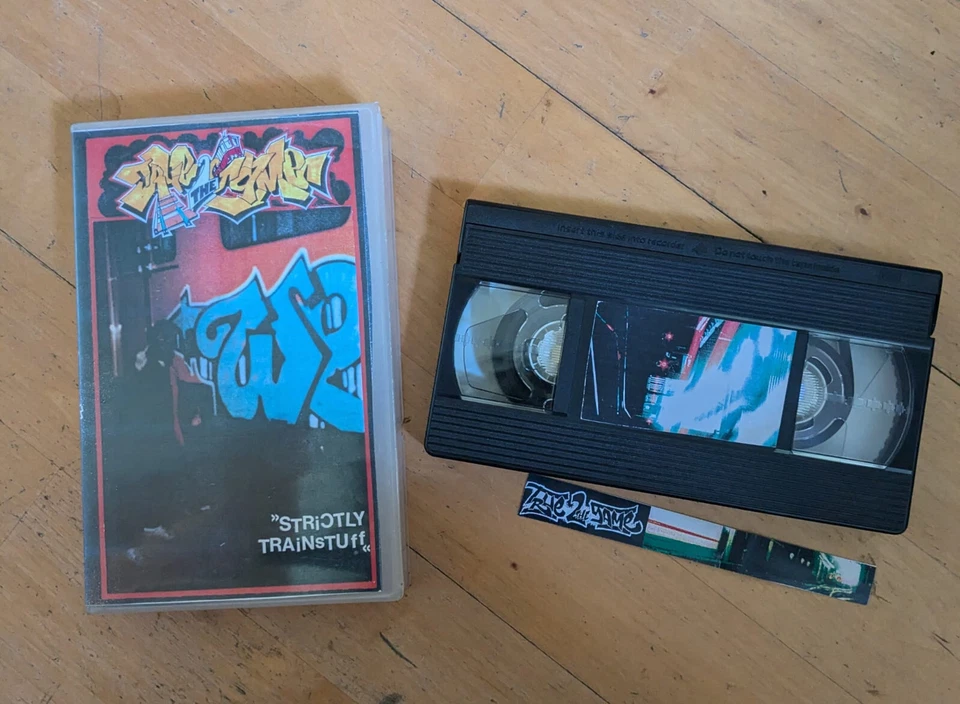 TRUE 2 THE GAME - Strictly Trainstuff VHS (1997) Graffiti Berlin Germany RARE - Bild 3 von 3