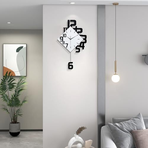 Modern Wall Clocks for Living Room Decor Large Decorative Wall Small