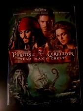 Pirates of the Caribbean: Dead Man's Chest DVD Johnny Depp Orlando Bloom Epic 