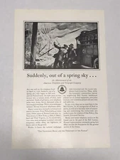 ATT Bell System/Campbells Soup 1929 Vintage Print Ad Looks Great Almost 100 Year