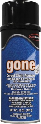 QuestSpecialty Gone Carpet Stain Remover Spray Sigle Can 15 oz