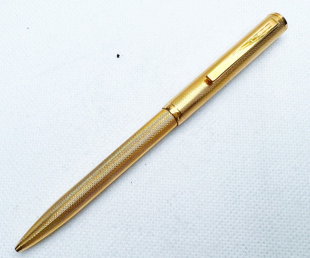 Vintage dunhill GOLD FILLED BALLPOINT PEN Germany Made Free