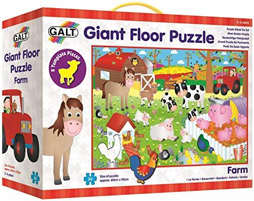 Гигантская напольная ферма-головоломка Galt Toys