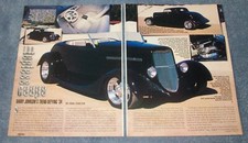 1934 Ford Roadster Vintage Street Rod Article The Topless Coupe