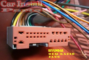 Factory OEM STOCK Radio WIRE HARNESS PLUG for Hyundai Sonata ...