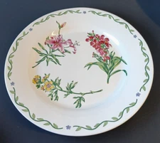 TERRACE BLOSSOMS by INTERNATIONAL Tableworks 12 in.  Round Serving Platter Plate