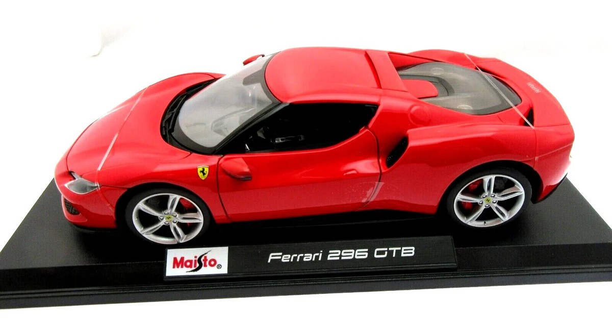 Ferrari ミニカー 赤 Ferrari 296 GTS rosso corsa 322 - FormulaSports