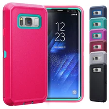For Samsung Galaxy S8 / S8+ Plus Case Shockproof Protective Hybrid Phone Cover