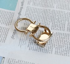 Salvatore Ferragamo Alloy Horseshoe Buckle for 34-35mm leather strap -Gold