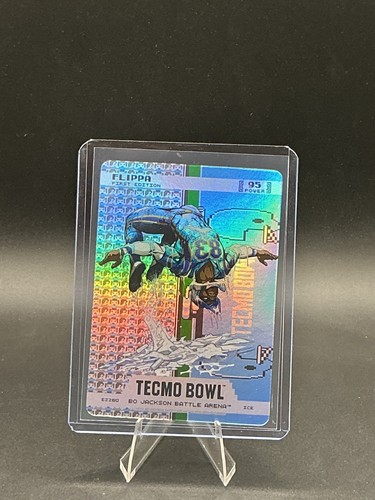 2026 Bo Jackson Battle Arena Tecmo Bowl - Flippa #EZ260 Endzone Battlefoil Ice