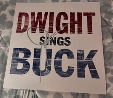 Dwight Yoakam Signed Vinyl Album Dwight Sings Buck