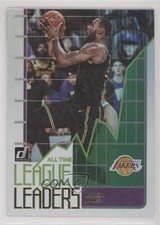 2020-21 Panini Donruss All-Time League Leaders Green Flood LeBron James #2 07yf