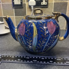 Gibson's Vintage Tea Pot- Made in England with Gold Trim and Glazed Finish