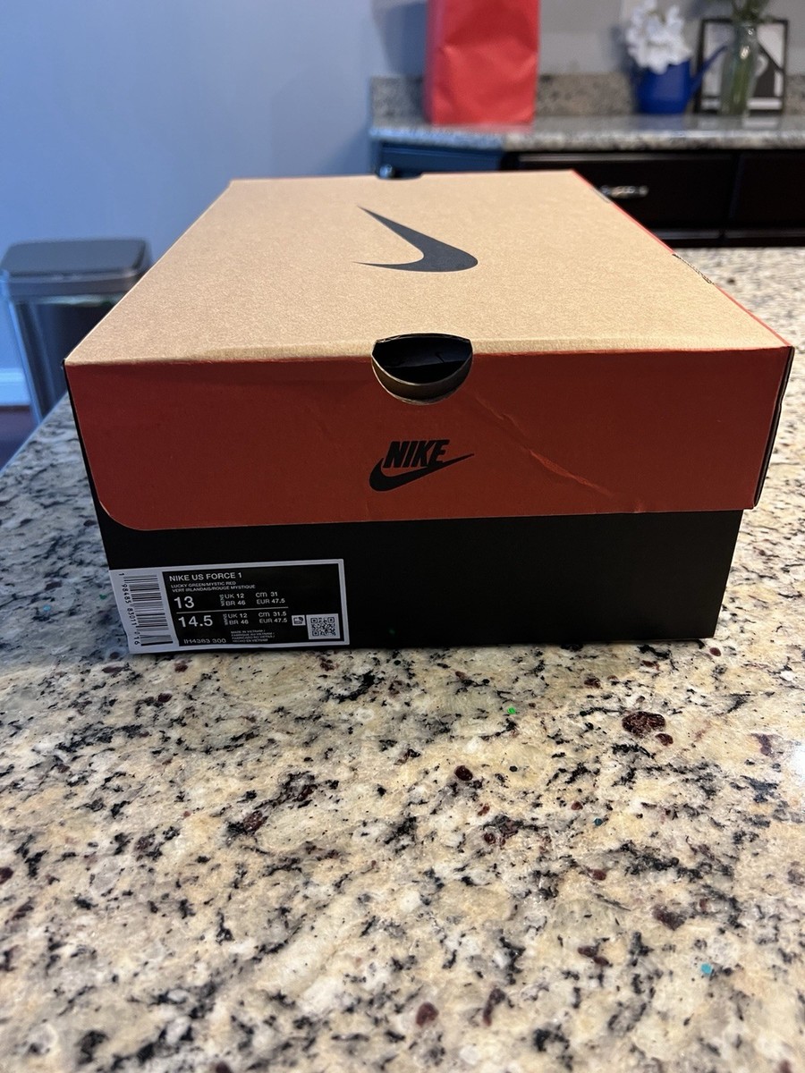 Size 13 Lil Yachty Nike Air Force 1 Low Concrete Boys Lucky Green