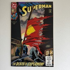 DC Comics Superman #75 Death of Superman 1st Print NM 1