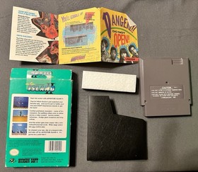 NES Adventure Island 2, 1991 - Tested Cartridge/Sleeve/Manual/Box