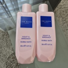 Ted Baker Violet & Bergamot Bubble Bath 500ml x2