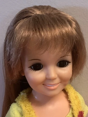 Vintage Ideal Beautiful Crissy Doll Rare Brownette Hair Surfs Up Outfit