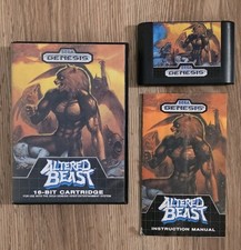 Altered Beast (Sega Genesis) CIB With Manual Authentic + Tested