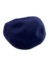 HERMES/Beret/--/Wool/NVY/Solid/Women's//