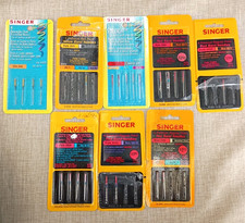 Singer Red Yellow Band Needles Style 2020 2045 Assorted Sizes Sealed  Open Lot