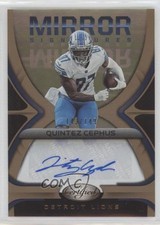 2021 Certified Mirror Signatures Bronze 143/149 Quintez Cephus #MS-QC Auto 0i7l