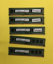 16GB Samsung Ram 1Rx8 PC3-12800U-11-13-A1 3x4GB 2x2GB 5-pcs Desktop