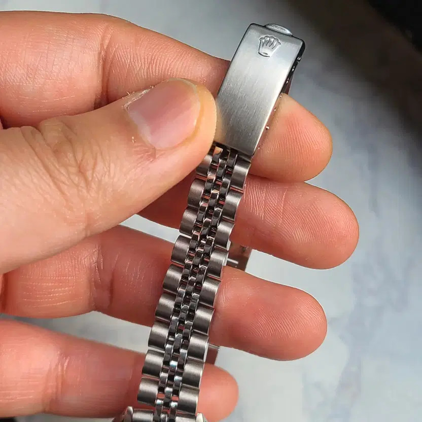 Rolex Women's Datejust Vintage Black Dial Watch Excellent Condition image 6