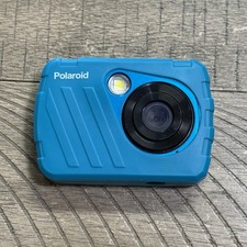 POLAROID 16MP Waterproof Camera 4x Zoom, 2.4 Inch Screen Digital Camera w/Cover